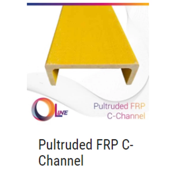 Pultruded FRP C-Channel