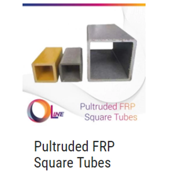 Pultruded FRP Square Tubes